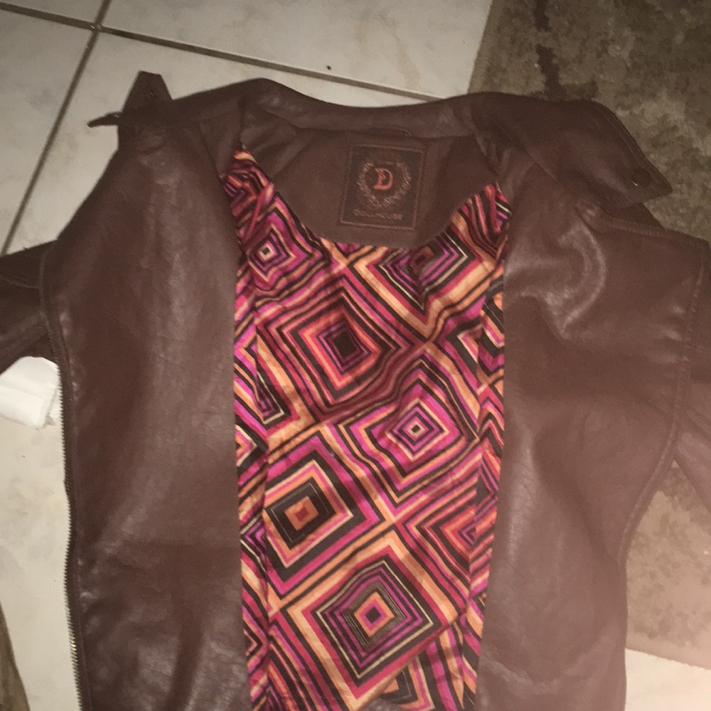 Leather jacket